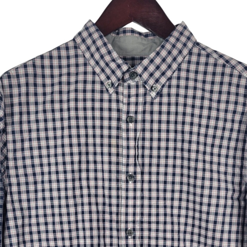 Michael Kors XL Classic Fit Long Sleeve Button Down Shirt Plaid‎ Checkered